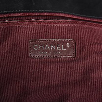 Chanel Iridescent Calfskin Fantasy Fur Backpack Grey 8 of 13