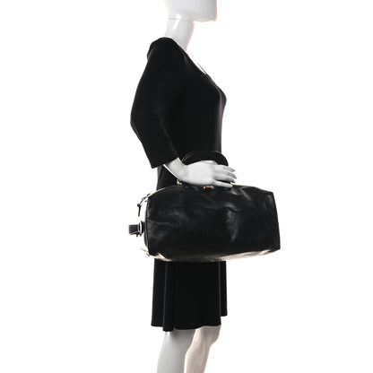 Gucci Fluffy Calfskin Morpheus Convertible Backpack Black 4 of 16