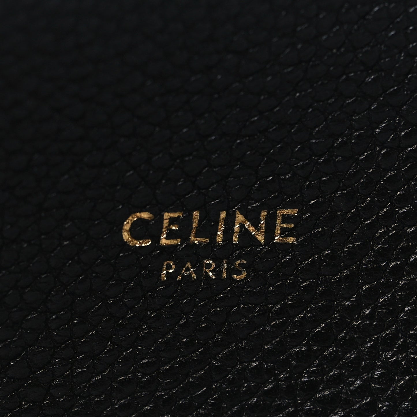 Soft Grained Calfskin Small Belt Cabas Phantom Black