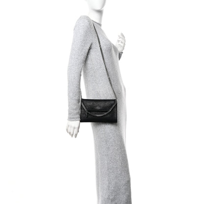 Stella McCartney Shaggy Deer Falabella Mini Crossbody Bag Black 2 of 11
