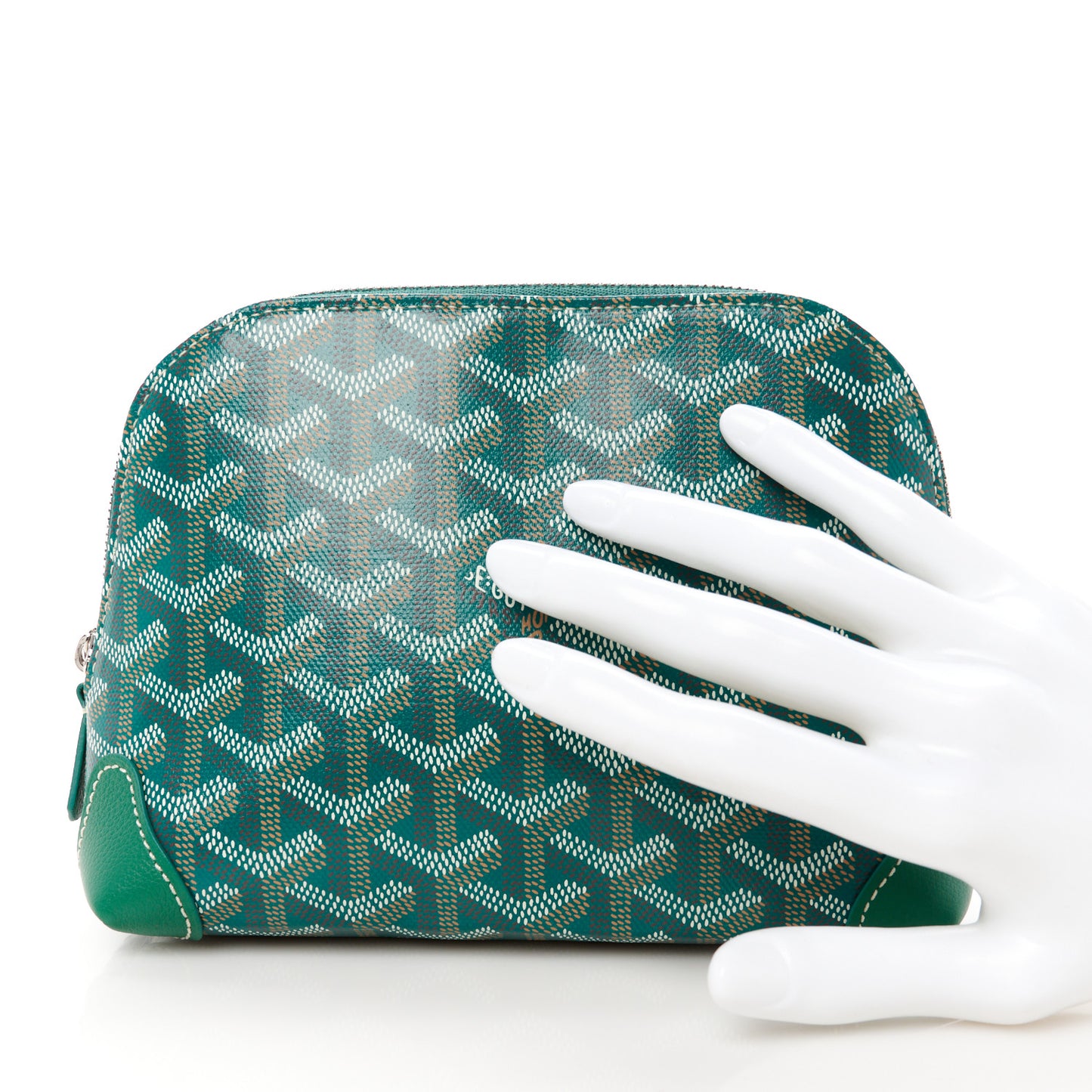 Goyardine Vendome Toiletry Pouch Green