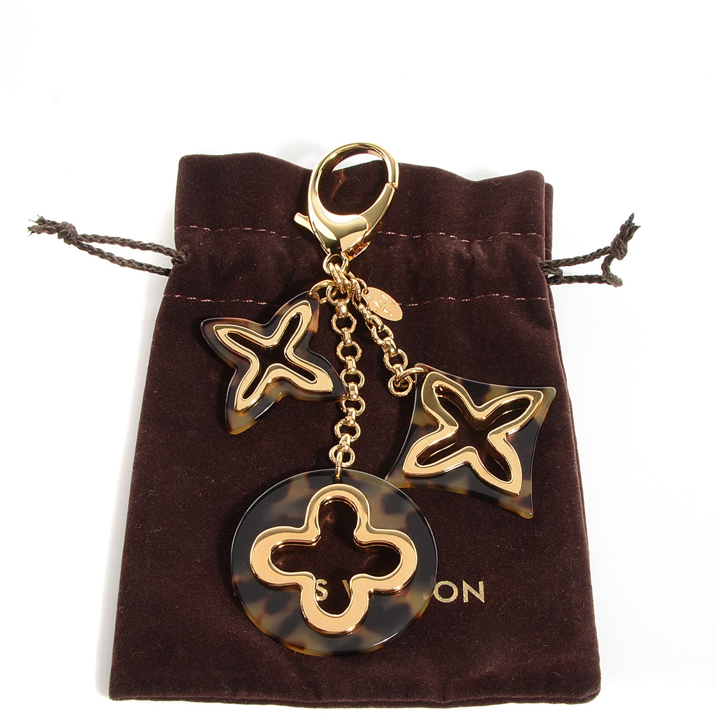 Insolence Bag Charm Ecaille