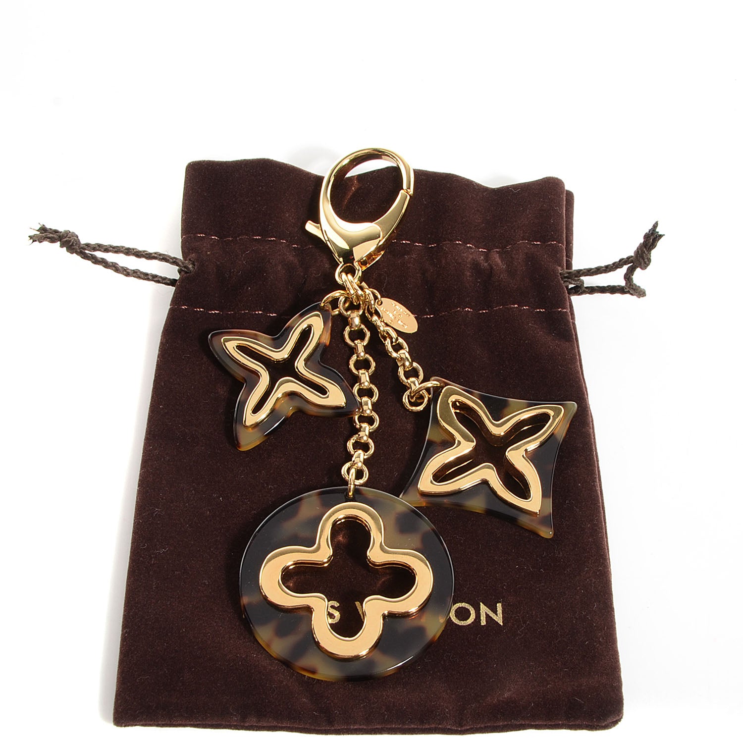 Louis Vuitton Insolence Bag Charm Ecaille 6 of 6