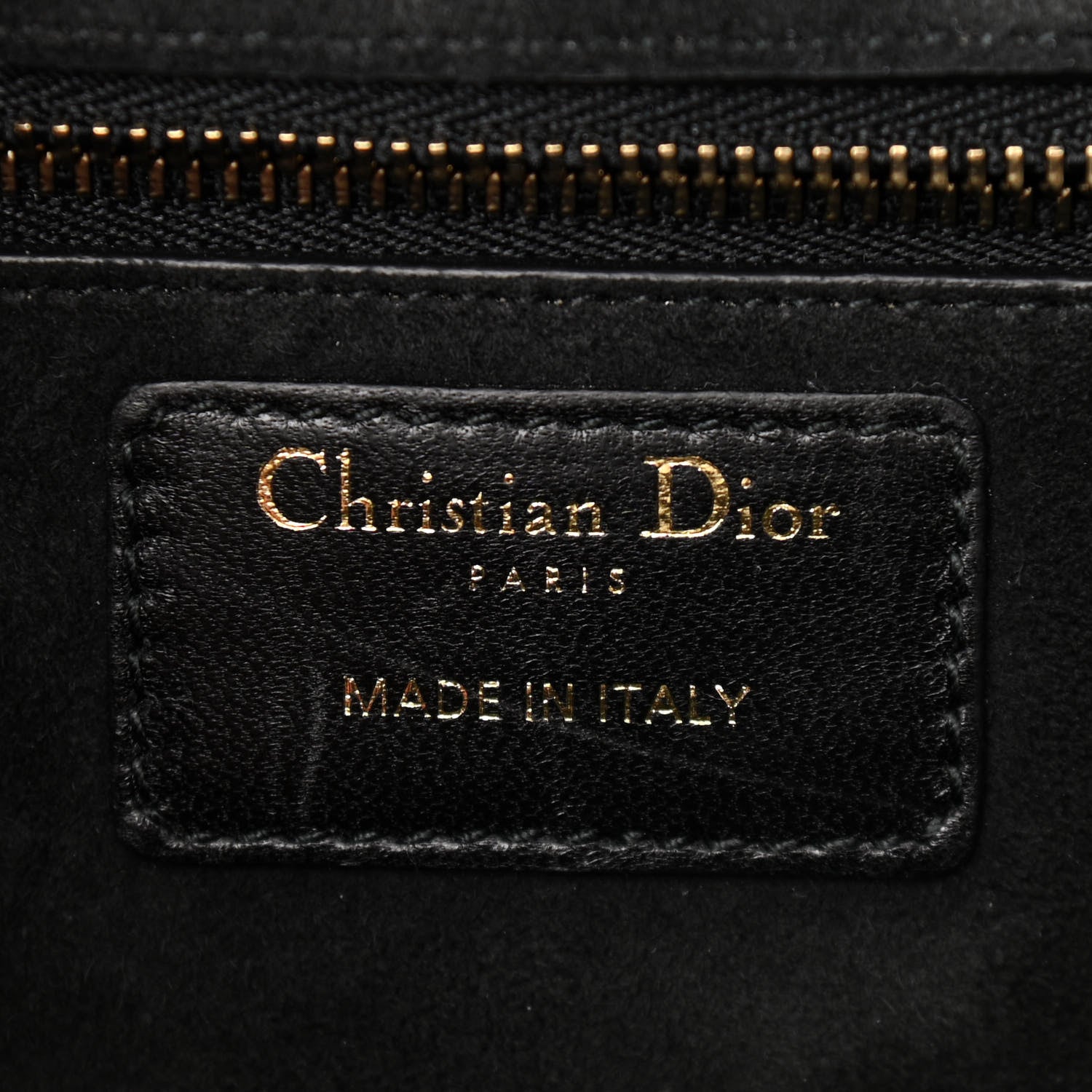 Christian Dior Lambskin Cannage Large Dioraddict Flap Bag Black 6 of 9