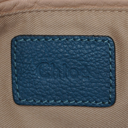 Chloe Calfskin Medium Paraty Peacock Blue 6 of 7