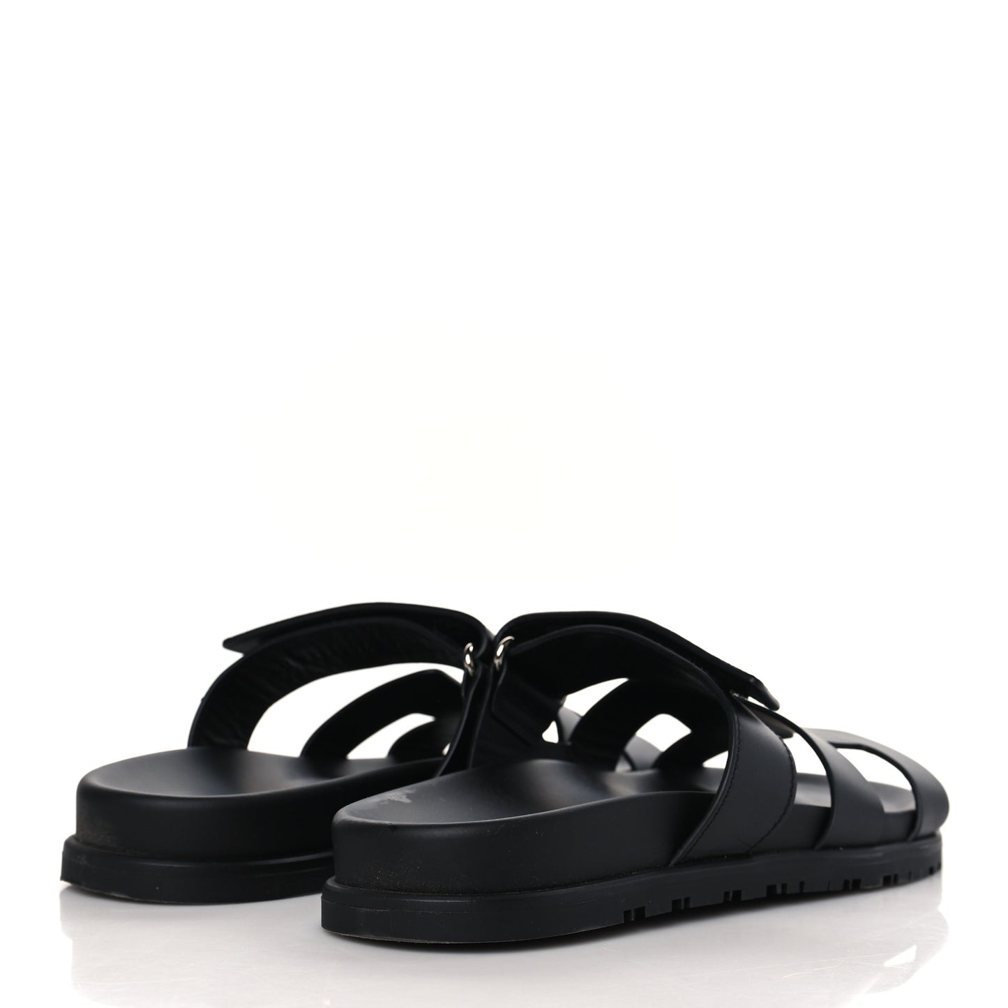 Calfskin Womens Chypre Sandals 39 Black