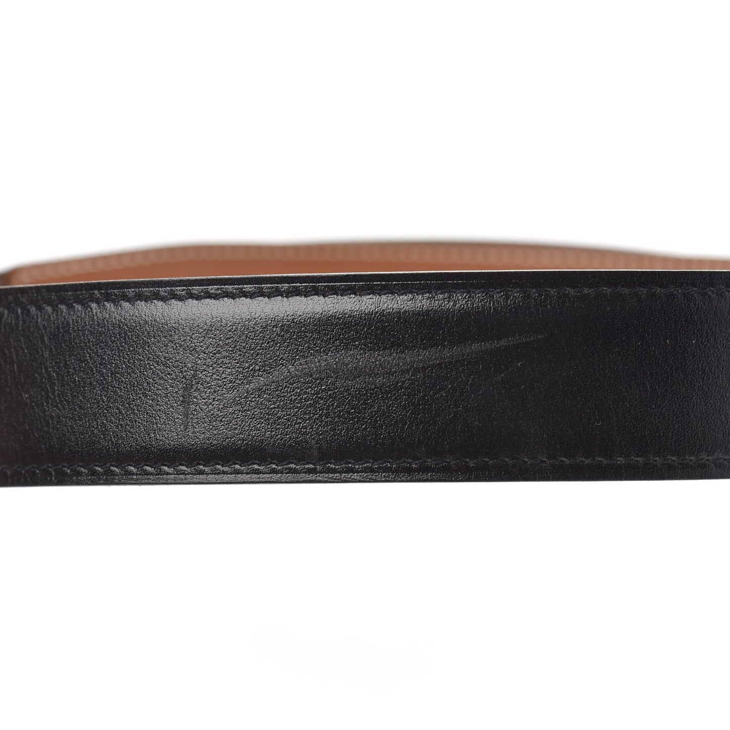 Box Togo 32mm Guilloche H Belt 80 Black Gold