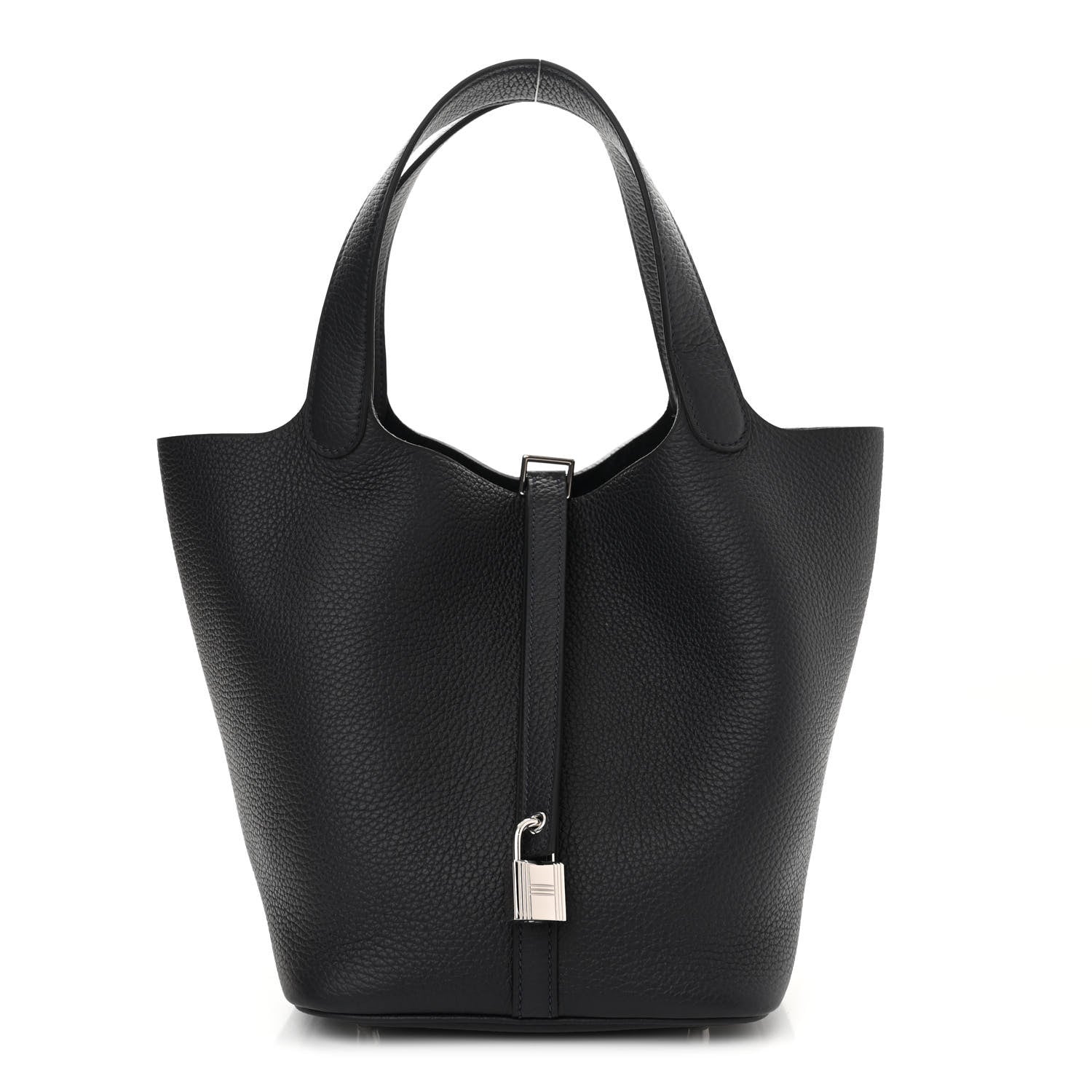 Hermes Taurillon Clemence Picotin Lock 22 MM Bleu Nuit 1 of 11