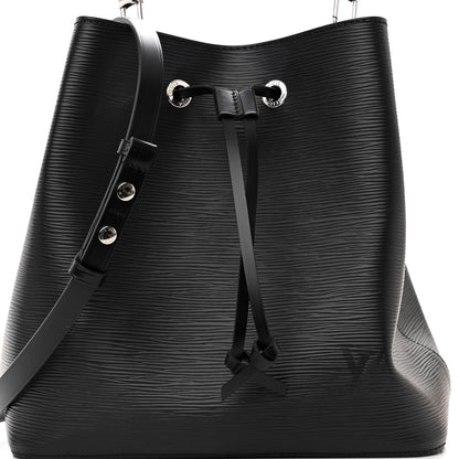 Louis Vuitton Epi NeoNoe MM Black 9 of 11