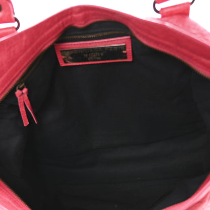 Balenciaga Agneau Classic Hardware City Rose Thulian 6 of 10