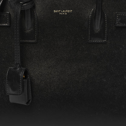 Saint Laurent Calfskin Baby Sac De Jour Black 8 of 12