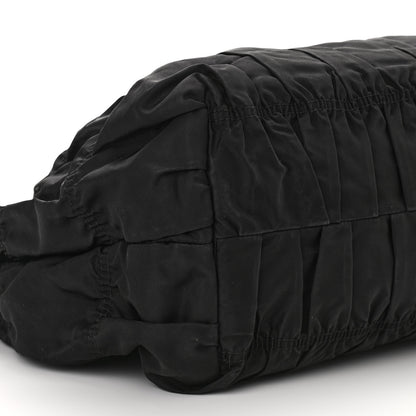 Prada Tessuto Nylon Gaufre Tote Black 7 of 10