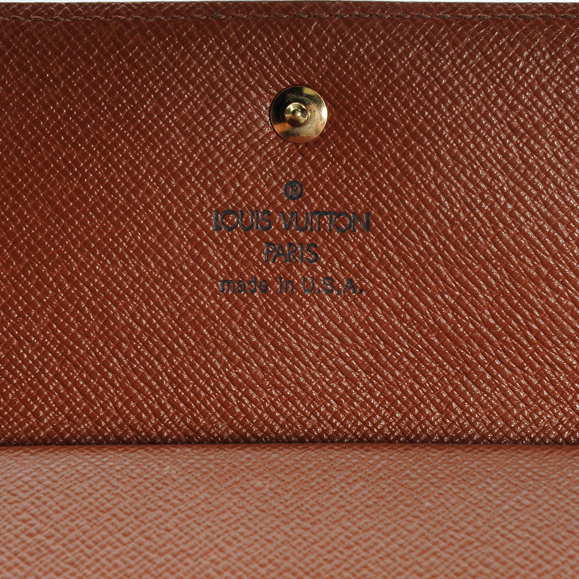 Louis Vuitton Monogram Porte Tresor International Wallet 6 of 7