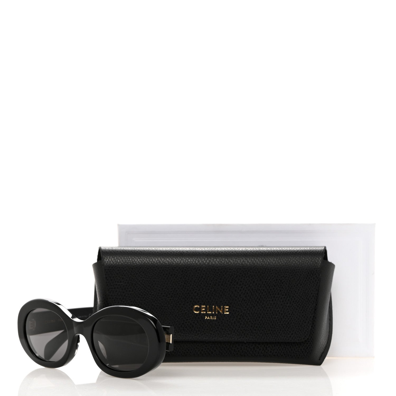 Celine Acetate Triomphe 01 Sunglasses CL 40194U Black 7 of 7