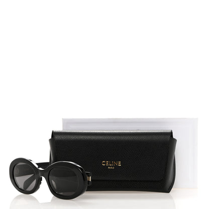 Celine Acetate Triomphe 01 Sunglasses CL 40194U Black 7 of 7