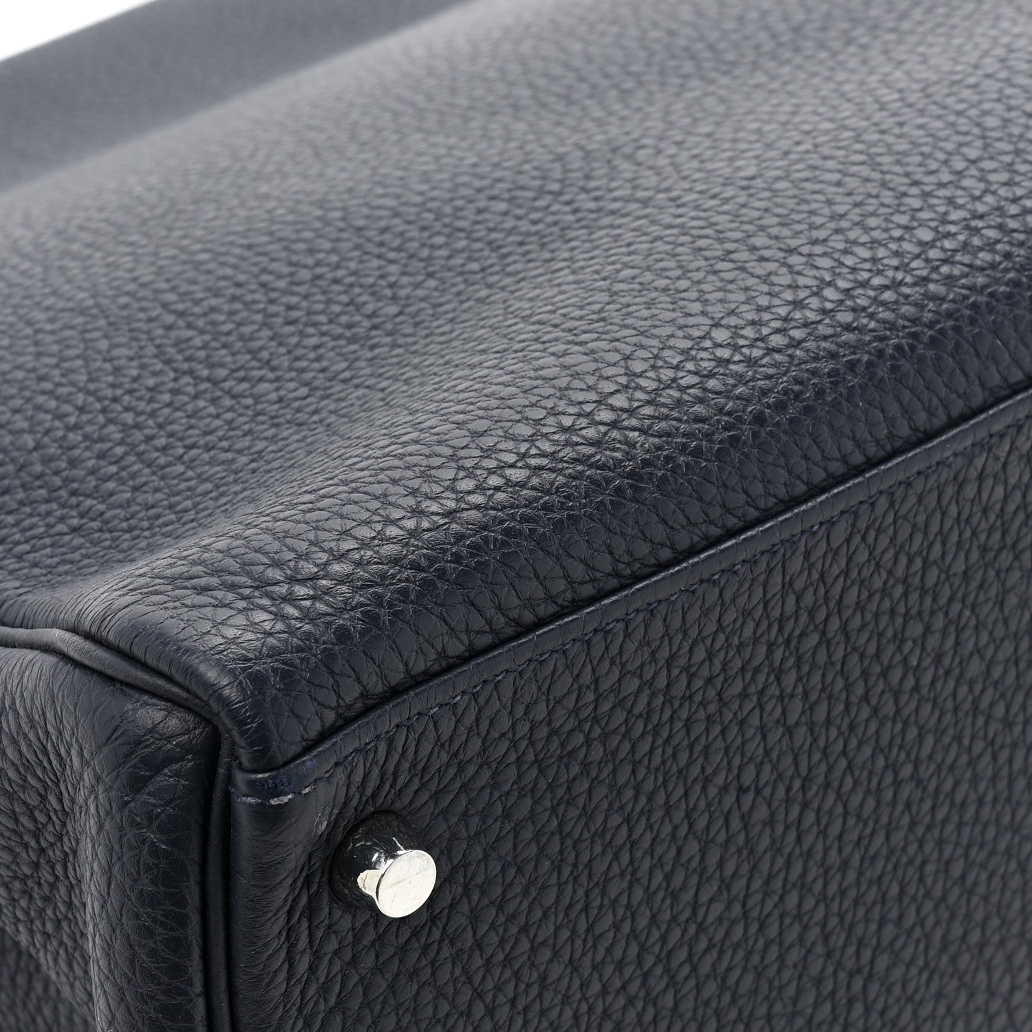 Hermes Togo Kelly Retourne 35 Bleu Indigo 14 of 16