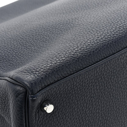 Hermes Togo Kelly Retourne 35 Bleu Indigo 14 of 16