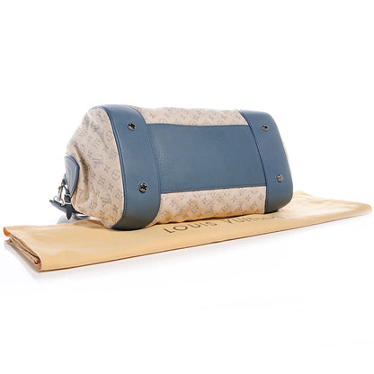 Louis Vuitton Denim Speedy Round GM Blue 4 of 7