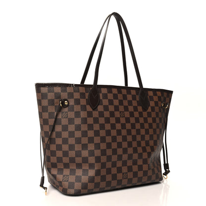 Louis Vuitton Damier Ebene Neverfull MM 3 of 9