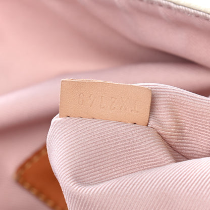 Louis Vuitton Damier Azur Graceful MM Rose Ballerine 10 of 10