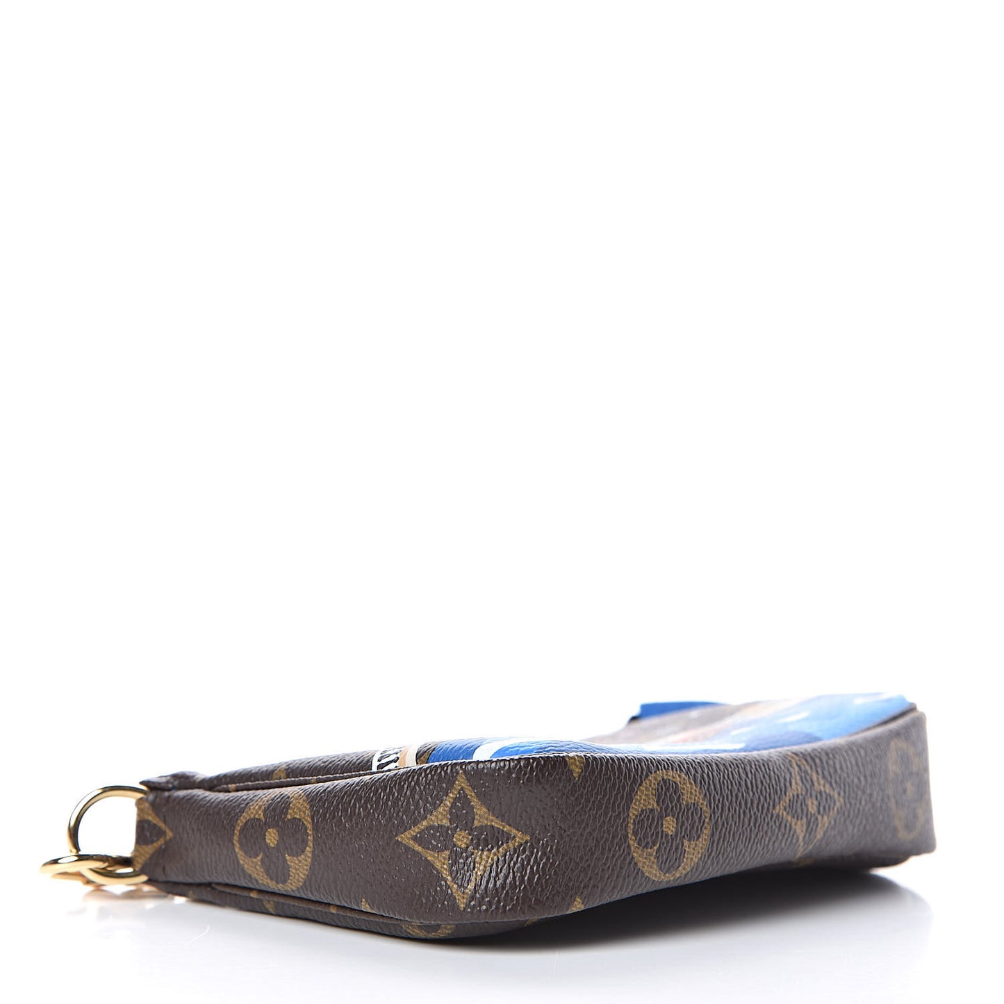 Monogram 2019 Christmas Animation Mini Venice Pochette Accessories Blue