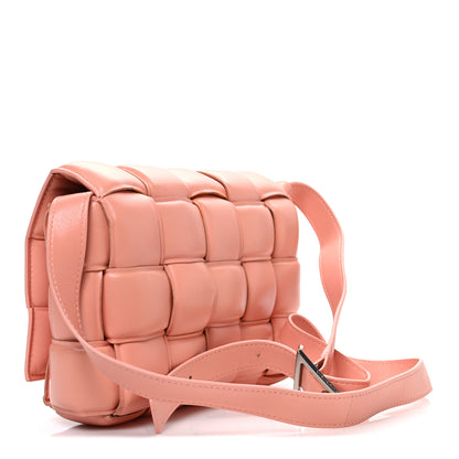 Bottega Veneta Nappa Maxi Intreccio Padded Cassette Crossbody Bag Peachy Peachy 3 of 12