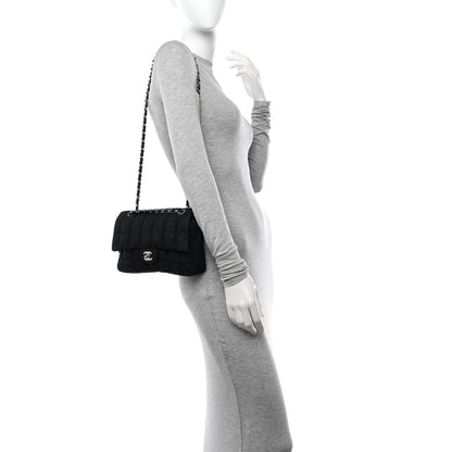 Chanel Nylon Square Quilted Flap Black 2 of 21