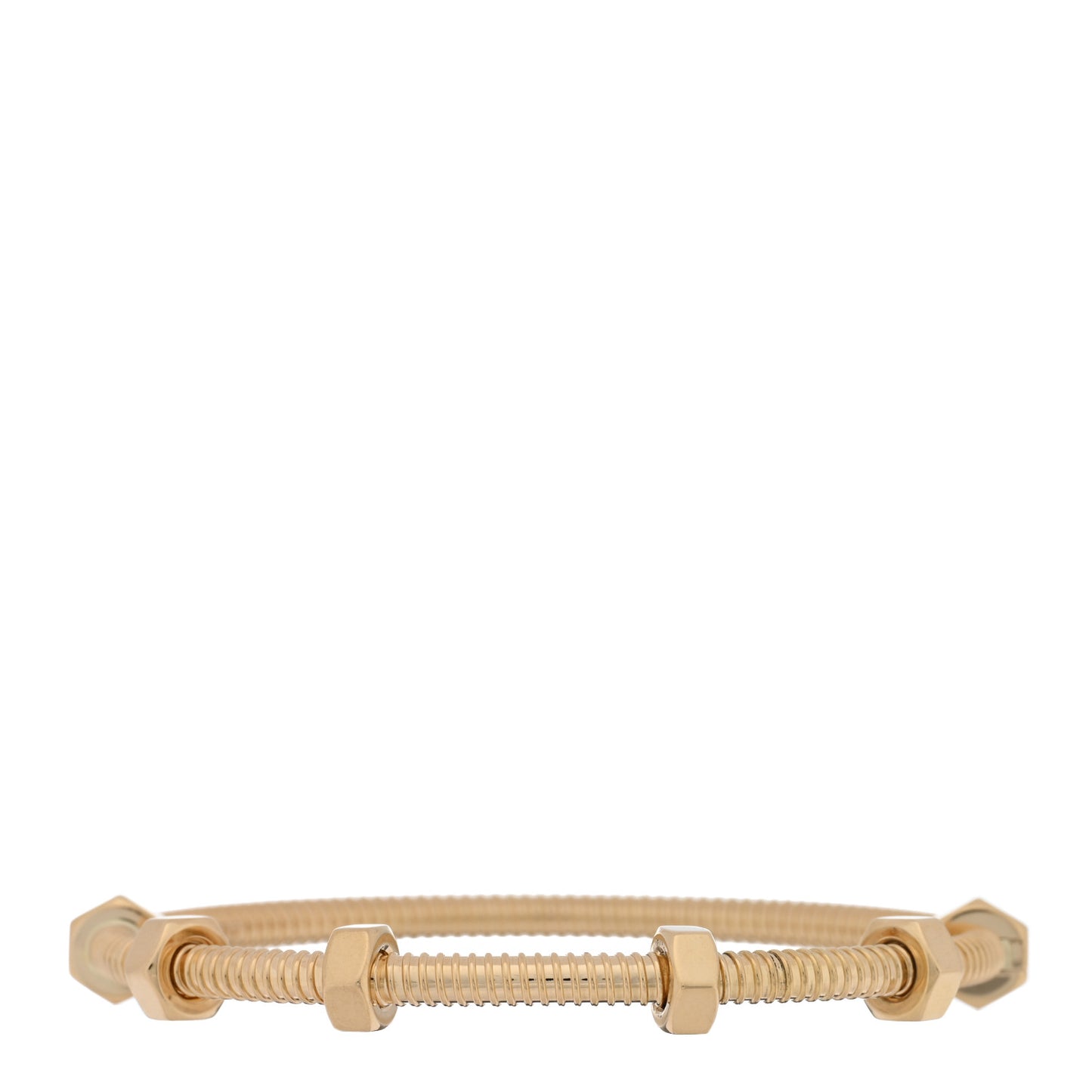 18K Yellow Gold Ecrou de Cartier Bracelet 15