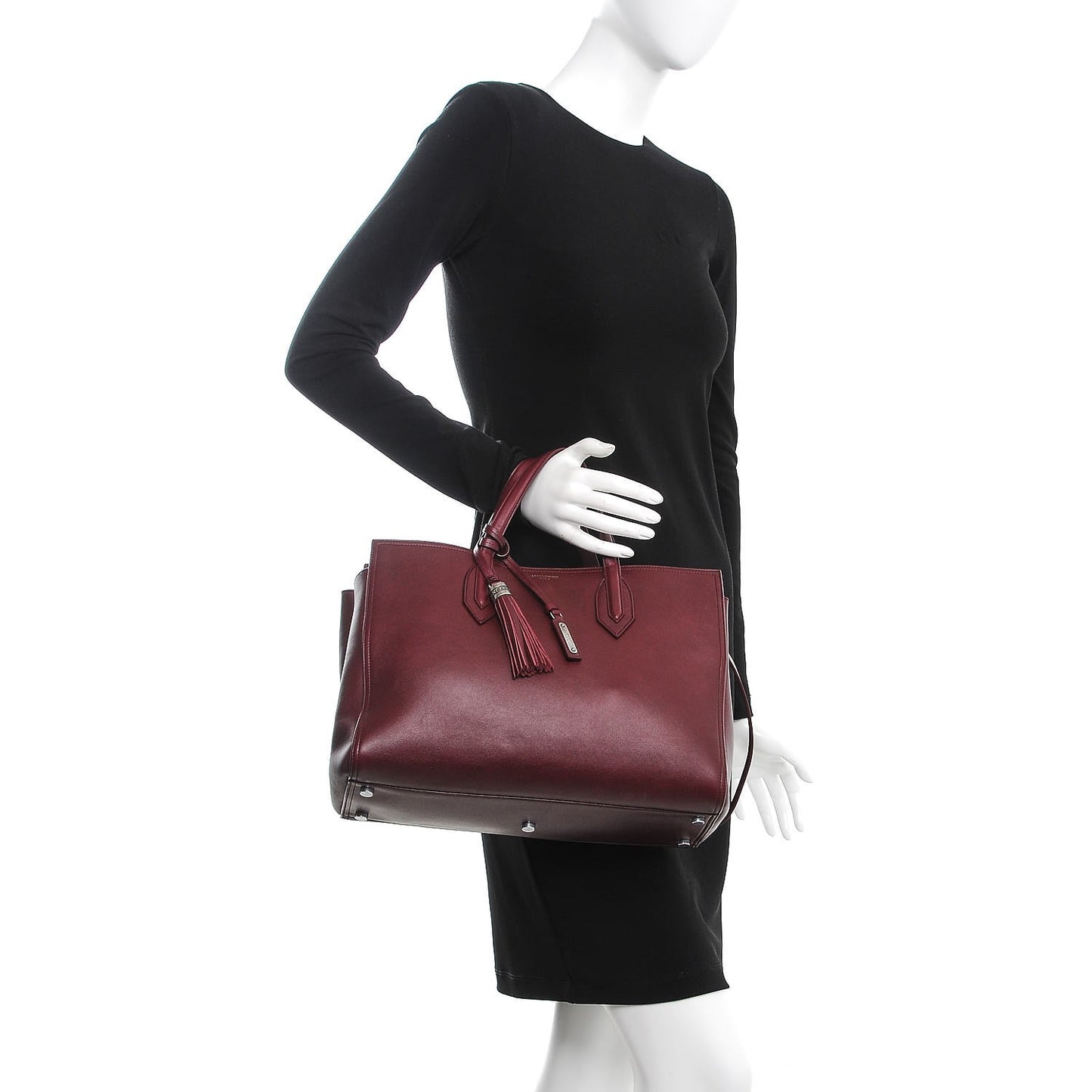 Calfskin Medium Amber Tote Rouge Legion