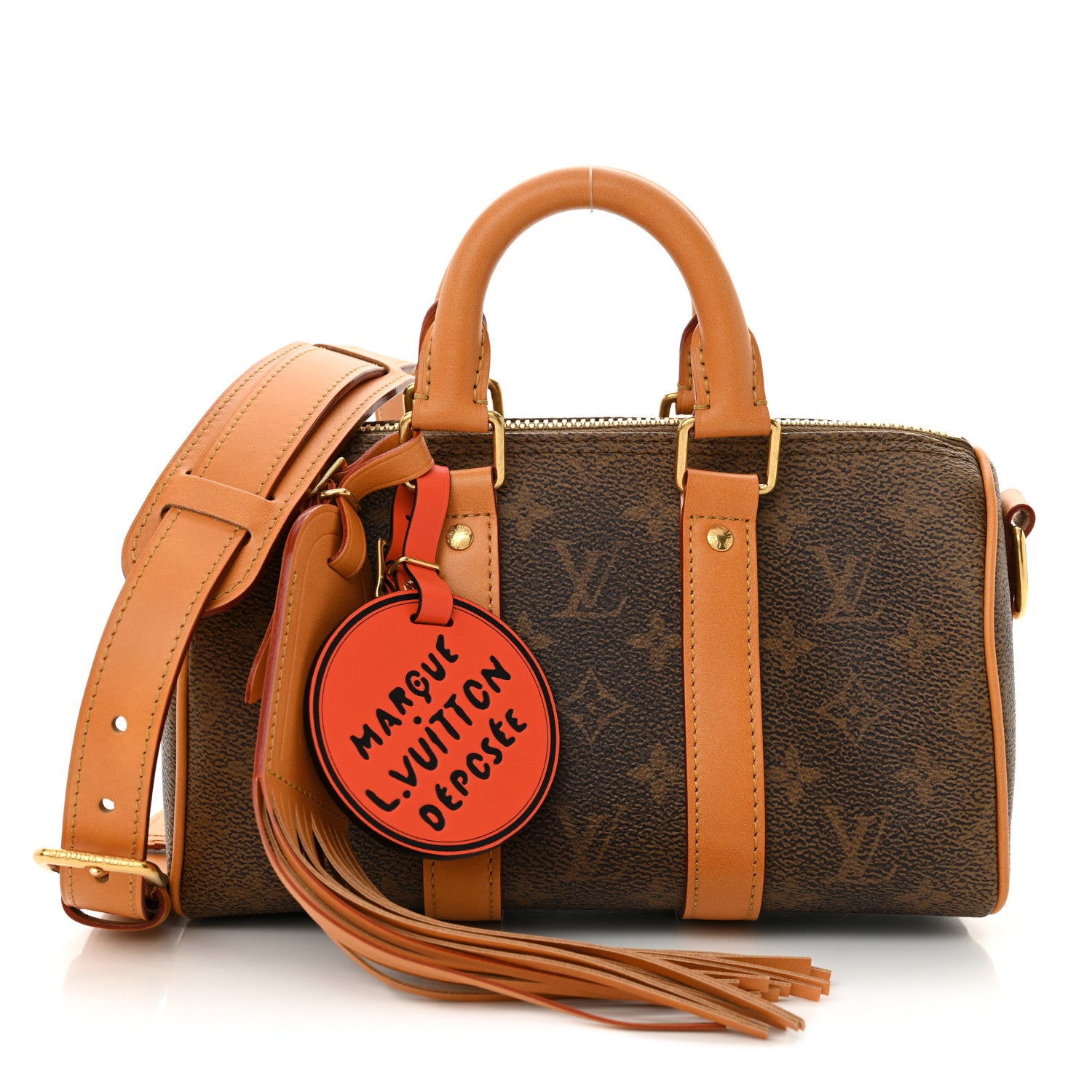 Louis Vuitton Monogram Dust Keepall Bandouliere 25 1 of 9