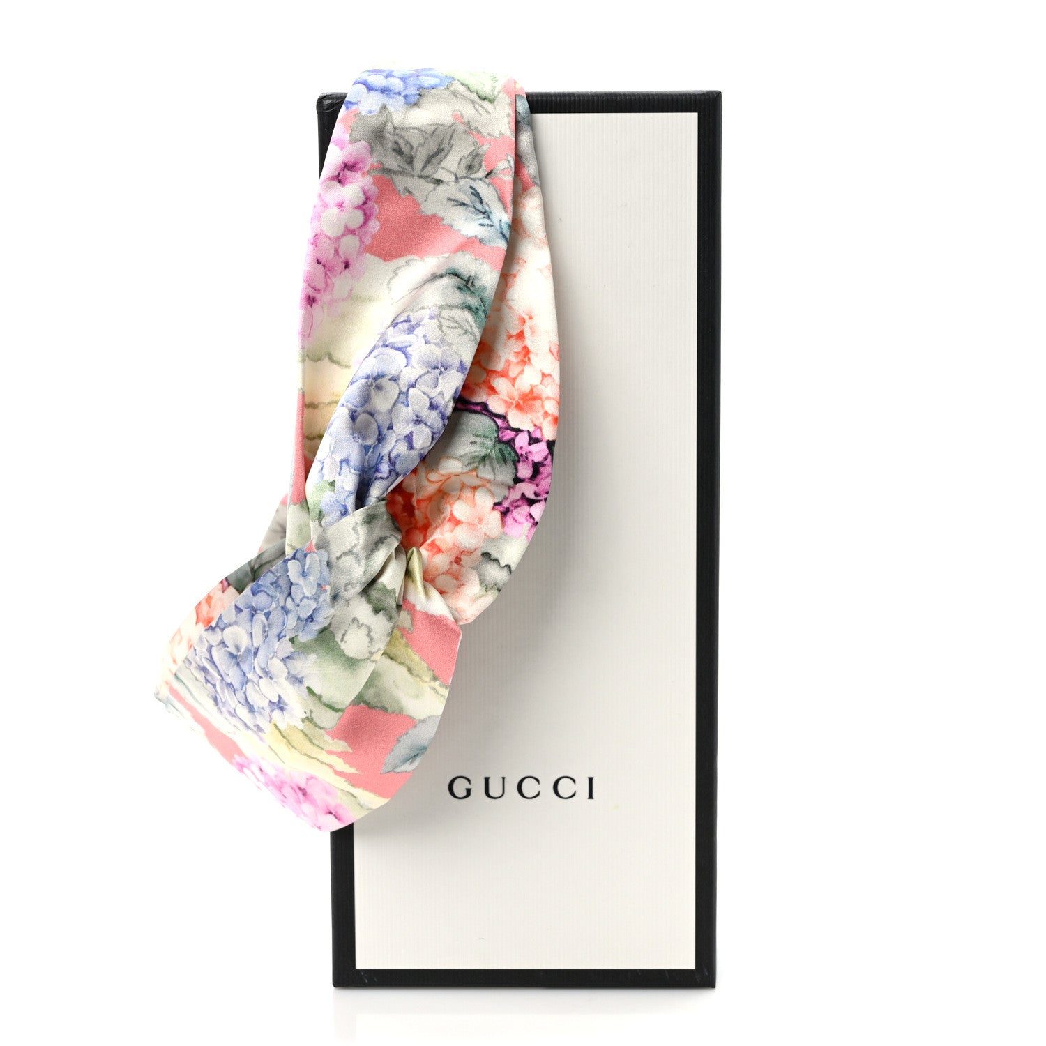 Gucci Silk Hortensin Duchesse Headband Multicolor 5 of 5