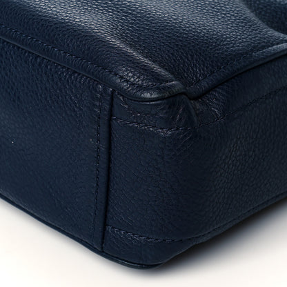 Marc Jacobs Supple Natural Grain Calfskin The Softshot 27 Bag Navy 11 of 11