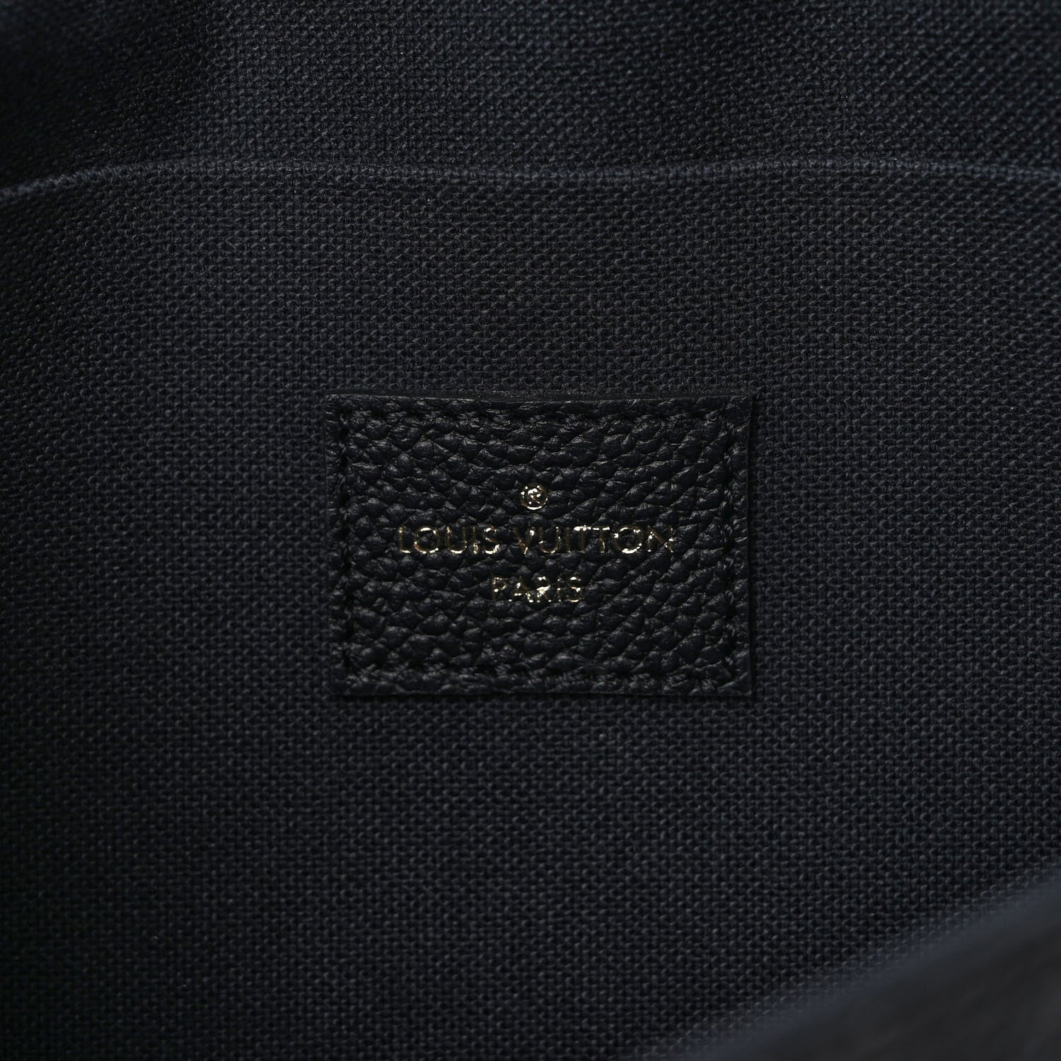 Louis Vuitton Empreinte Pochette Felicie Chain Wallet Black 7 of 10