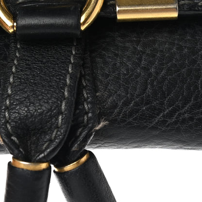 Chloe Calfskin Marcie Continental Flap Wallet Black 8 of 11
