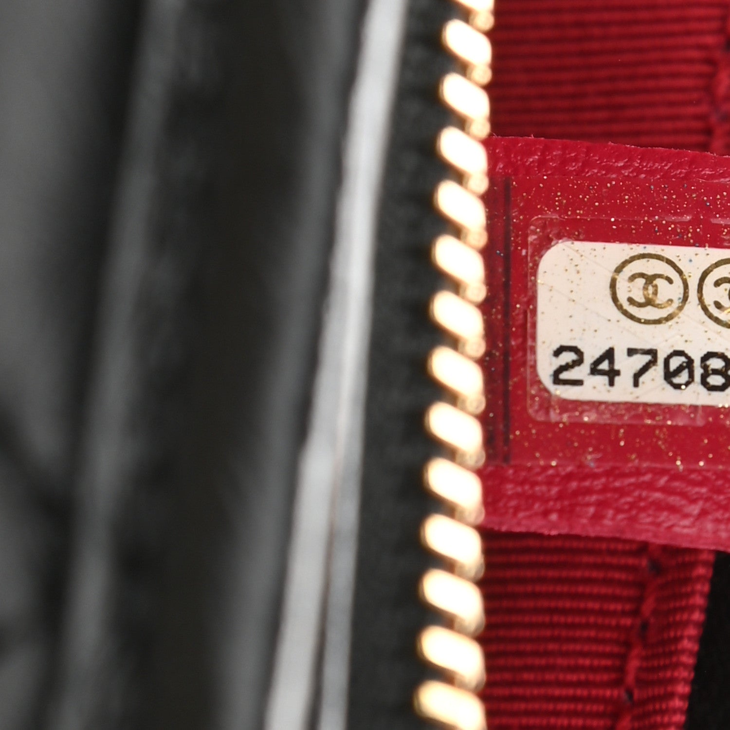 Chanel Aged Calfskin Quilted Medium Gabrielle Hobo Black 7 of 11