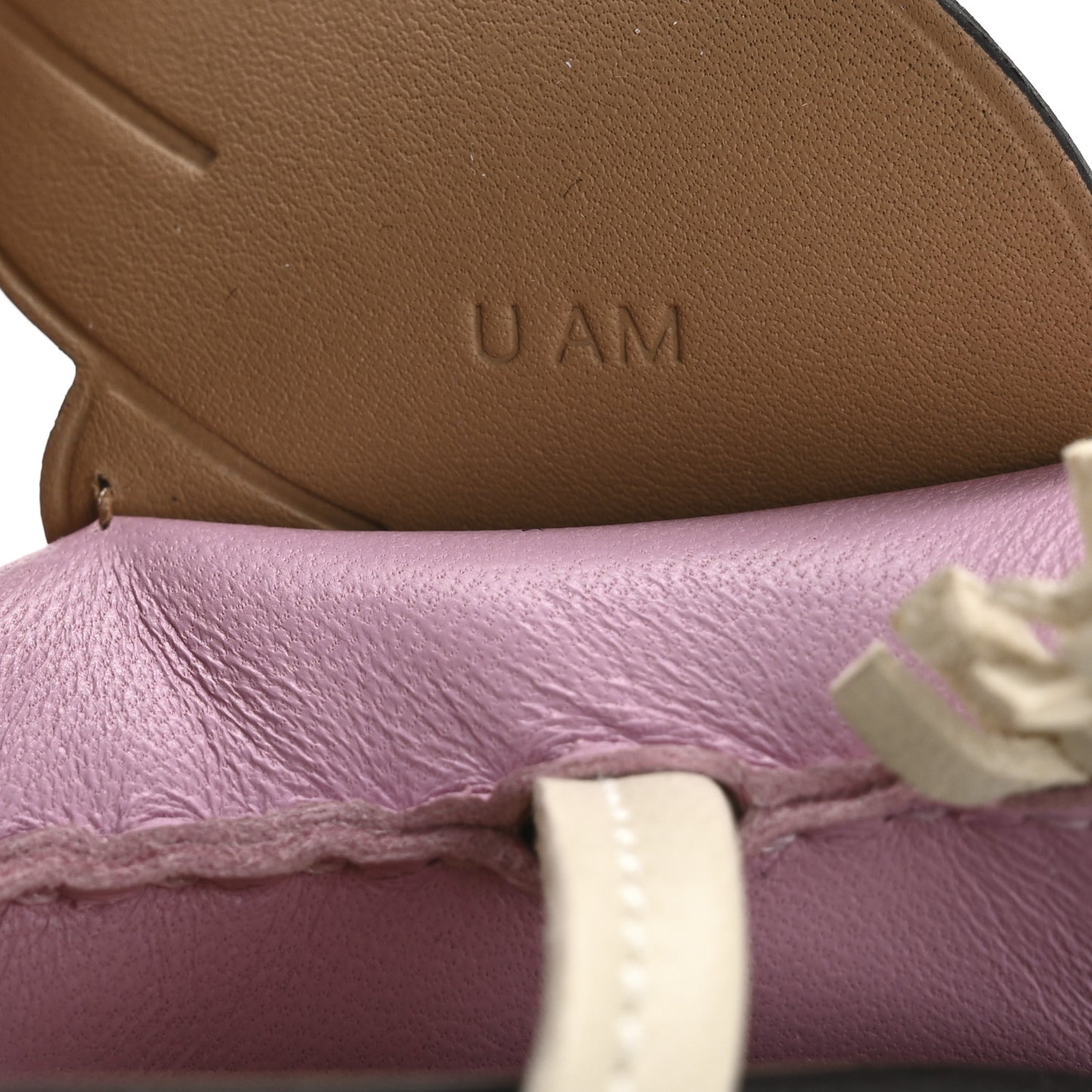 Milo Lambskin Grigri Rodeo Pegase Horse Bag Charm MM Mauve Sylvestre Craie Chai