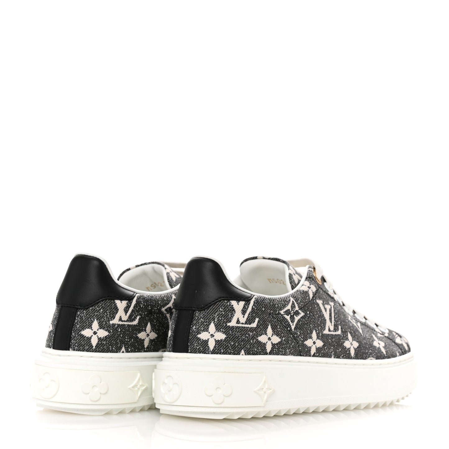 Denim Monogram Time Out Sneakers 36