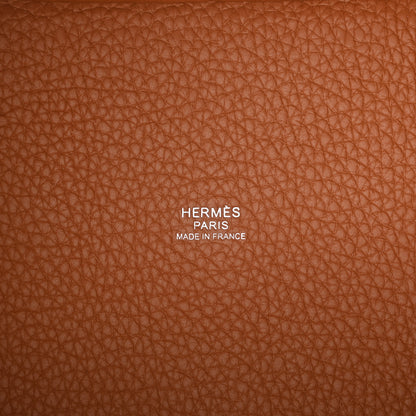 Hermes Taurillon Clemence Picotin Lock 18 PM Gold 6 of 10