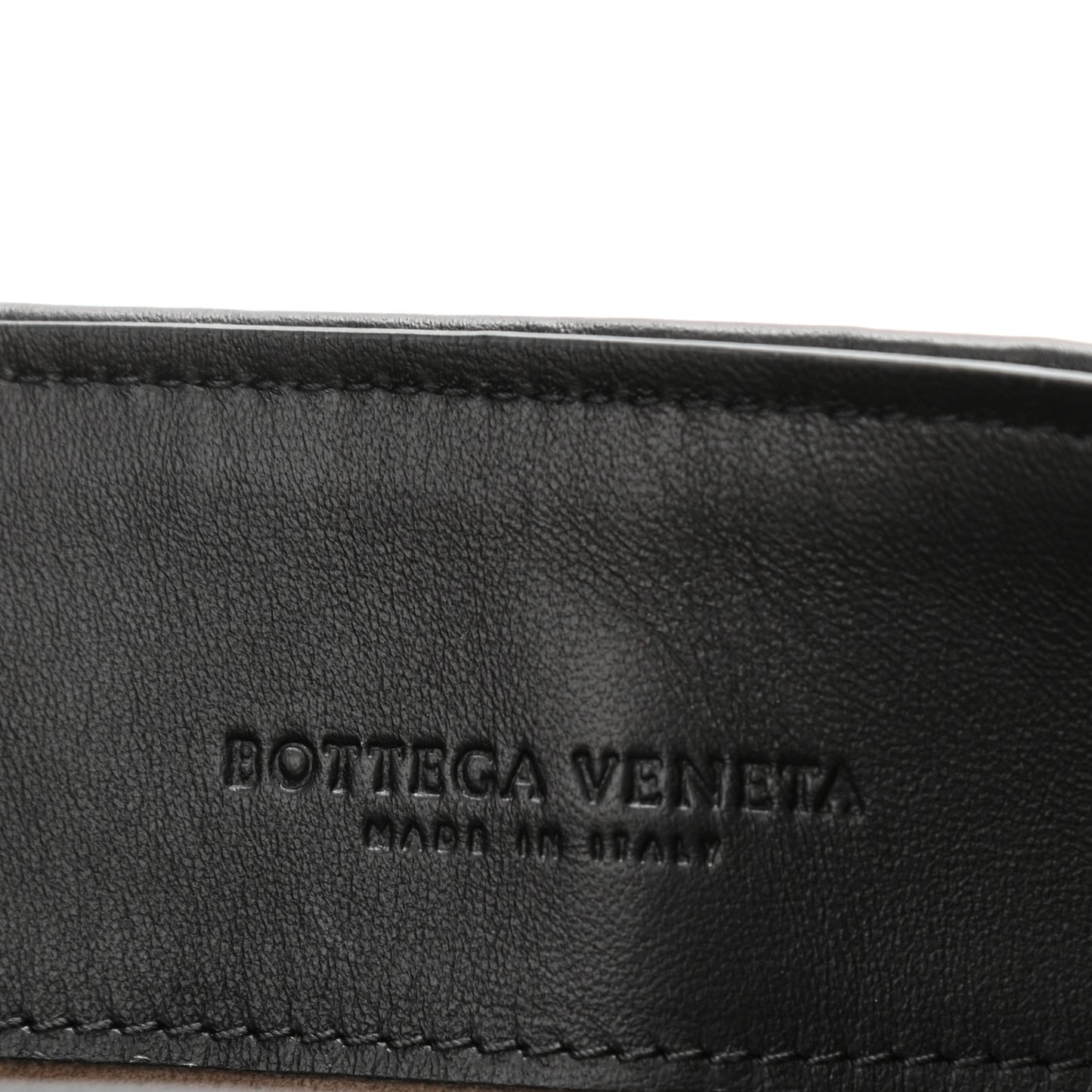 Nappa Intrecciato Baby Olimpia Shoulder Bag Black