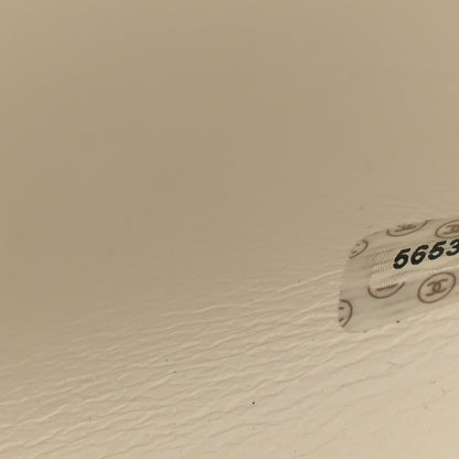 Chanel Caviar Jumbo Kelly Flap White 6 of 9