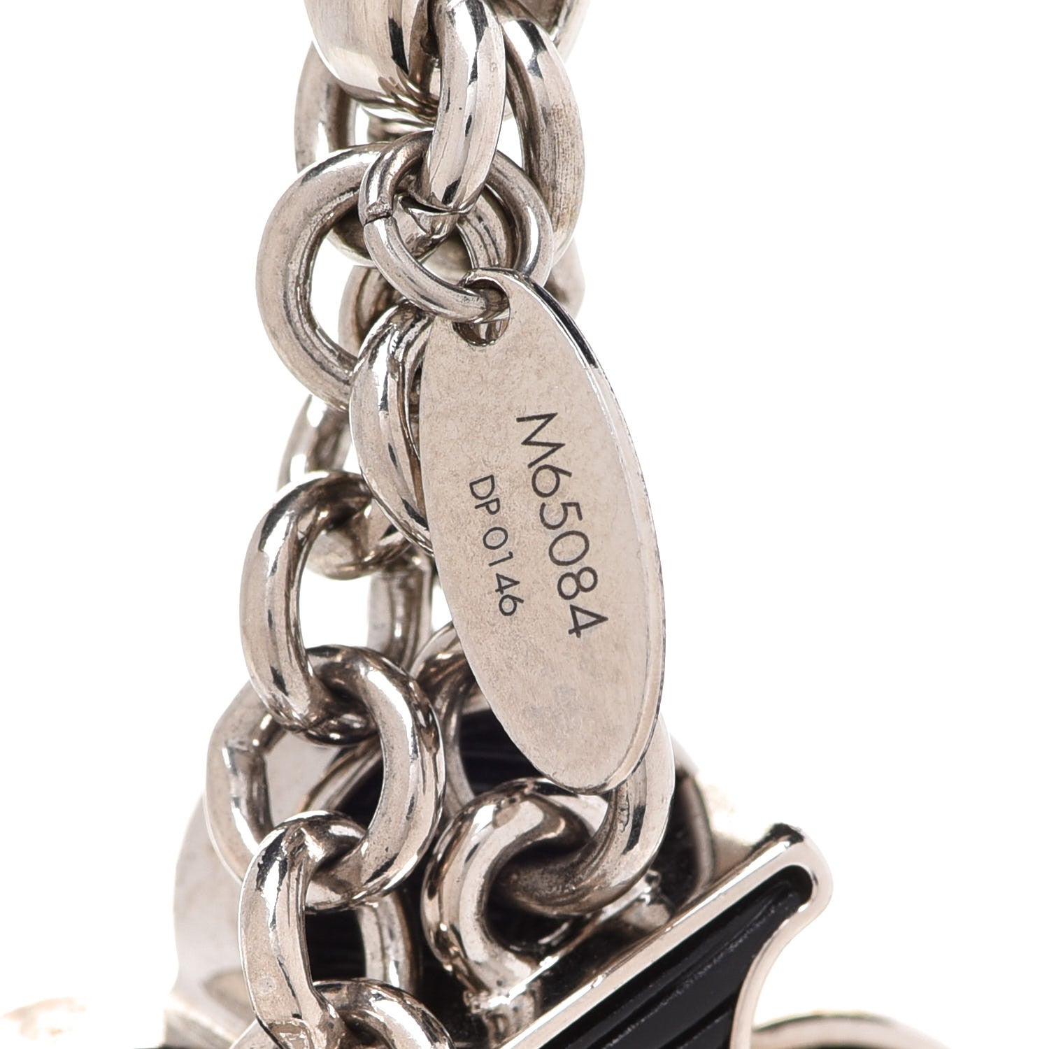 Louis Vuitton Electric Epi Fleur d'Epi Bag Charm Black 3 of 5