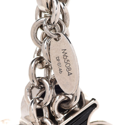 Louis Vuitton Electric Epi Fleur d'Epi Bag Charm Black 3 of 5