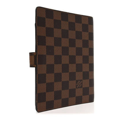 Louis Vuitton Damier Ebene Medium Ring Agenda Cover 3 of 6