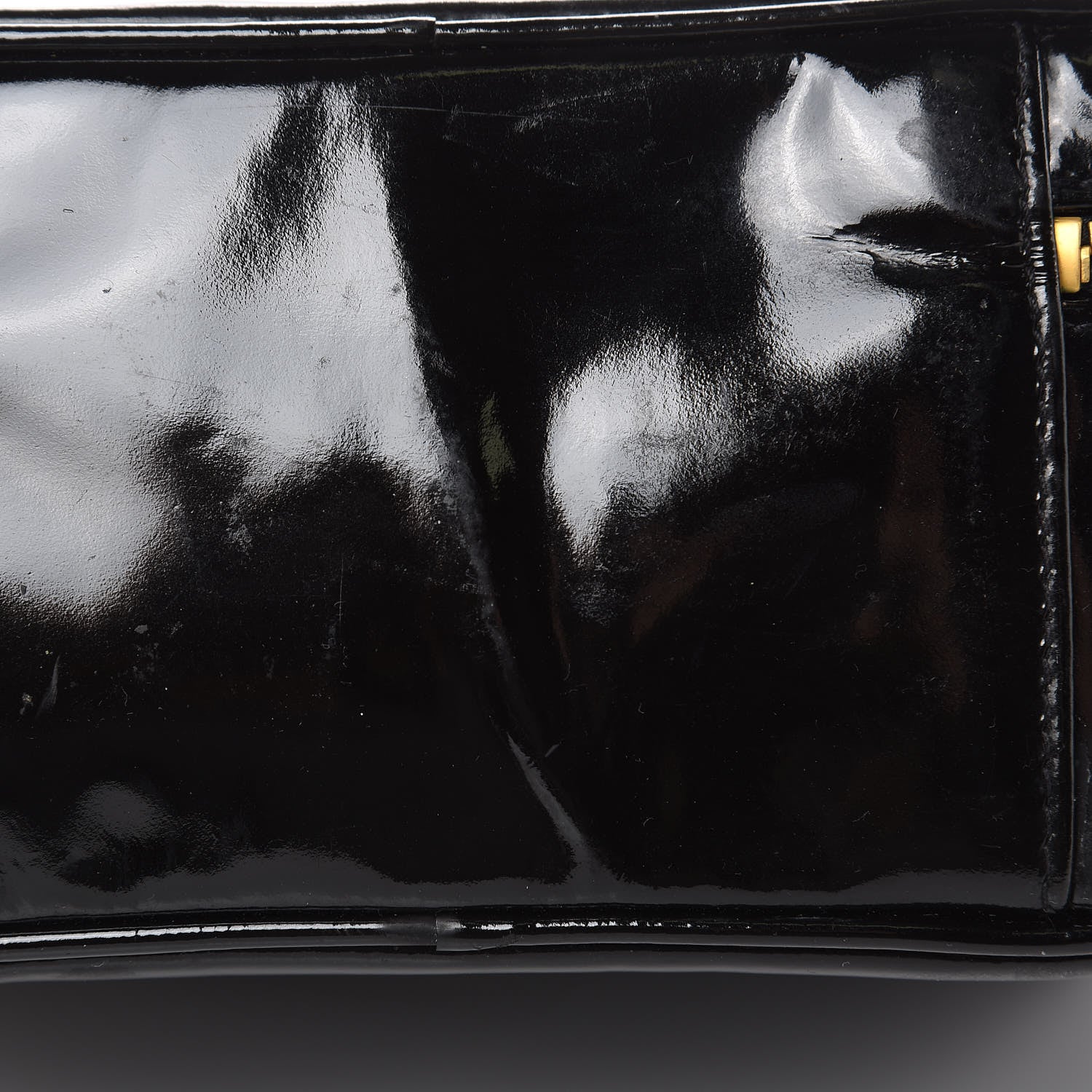 Chanel Patent CC Vanity Cosmetic Case Black 13 of 15