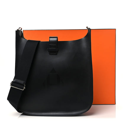 Hermes Vache Hunter Evelyne Sellier 33 Black 10 of 10