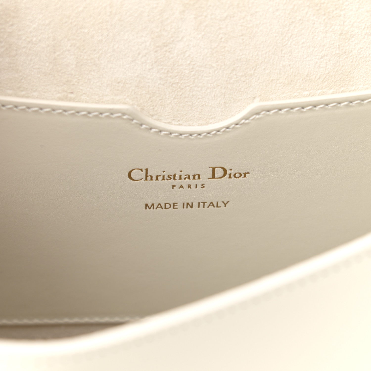 Christian Dior Box Calfskin Large Bobby Flap White 6 of 17