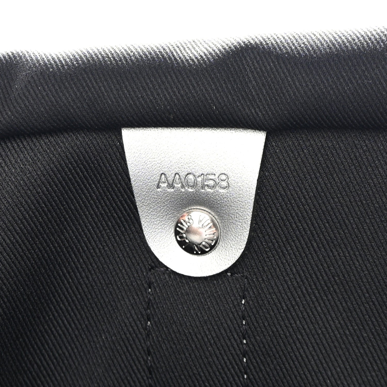 Louis Vuitton Metallic Monogram Keepall Bandouliere 50 Silver 6 of 10