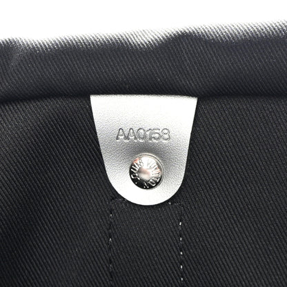 Louis Vuitton Metallic Monogram Keepall Bandouliere 50 Silver 6 of 10