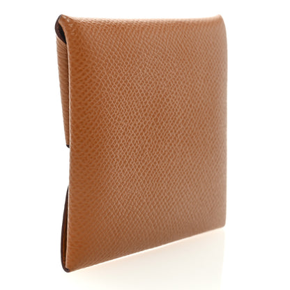 Hermes Epsom Bastia Coin Purse Gold 3 of 6