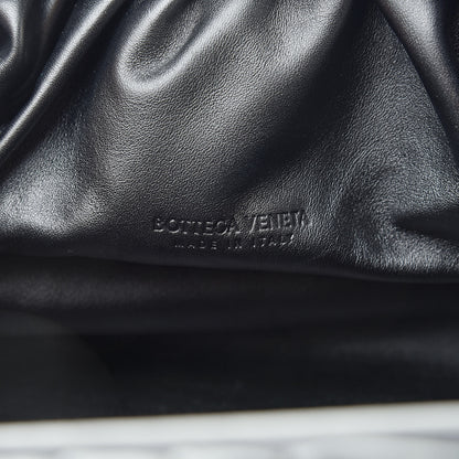 Bottega Veneta Smooth Butter Calf The Pouch Oversized Clutch Black 6 of 9